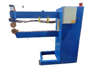 CNC Long Arm Straight Seam Welding Machine Seam Welding Machine with Long Arm