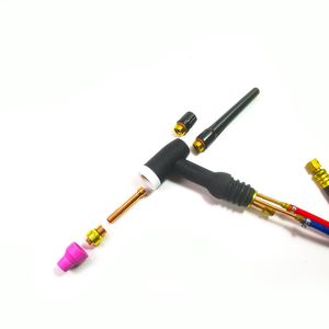Wp12 Water Cooling TIG Welding Torch Gun M12*1 Nut Connector 8m