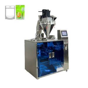 Pet Treatments Snacks Food Powder Spice Rice Fruit Doypack Bag Packing Filling Machine