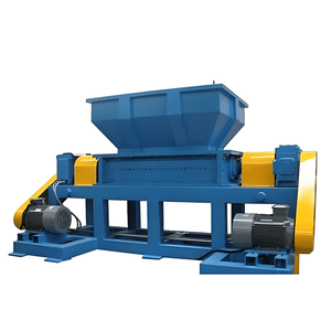 Fixed User-Friendly Customized Efficient Double Shaft Shredder for Scrap Metal and Waste