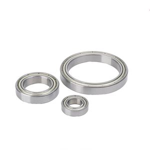 High Precision Low Noise Single Row Zz/2RS Deep Groove Ball Thin-Wall Bearing