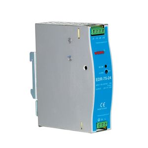 DIN Rail Factory Control Automatic SMPS EDR-75-24 75watt 24V 3.2A High Efficiency Switching Power Supply