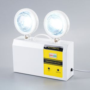Indoor Backup Lithium Battery Rechargeable Lighting 2X3w LED Lamp Emergency Lamp