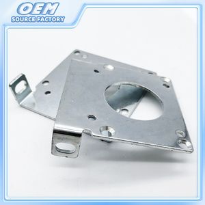 OEM Precision Aluminum Alloy/Stainless Steel Sheet Metal Fabrication Stamping for Crane/Auto/Industrial Parts