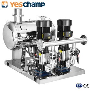 Stainless Steel Non-Negative Pressure Water Supply with Real-Time Monitoring