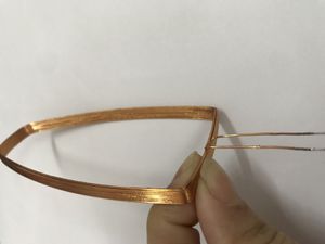 Self-Adhesive Coil Air Coil War-81936500 for Power Supply Inductor Supplier Factory China.