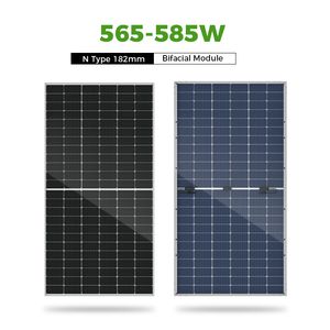 Mono 580W 585W Solar Panels Photovoltaic Solar Module Price for Energy Storage System