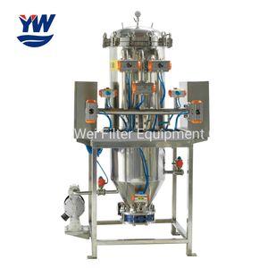 Full Automatic Stainless Steel Candle Filter for Water Treatment