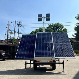 High-Performance AC/DC LED Light Tower for Outdoor Use