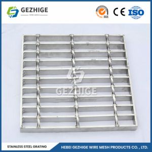 Gezhige Stainless Steel Serrated Welded Bar Grating Manufacturers Mild and Stainless Steel Grating China 25X3 25X4mm Bearing Bar Stainless Steel Grating