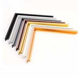 Aluminum Alloy Decor Line Mirror Frame Aluminum Profile for Advertising Display Bracket