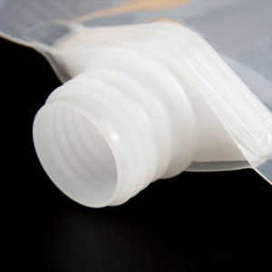 Manufacturer Transparent or Custom Printed Doypack Snacks Packing Sauce Liquid Drink Juice Jelly Milk Yogurt Food Packaging Stand up with Spout Plastic Pouch