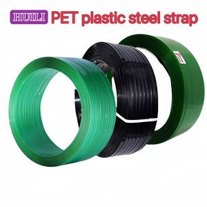 Durable 9-32mm Green Pet Plastic Steel Belt Pet Plastic Steel Strap for Tension 100-1500kg