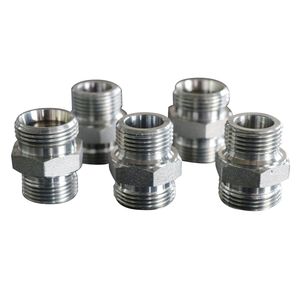 Premium Industrial Sturdy Steel Metal Hydraulic Adapter Fittings