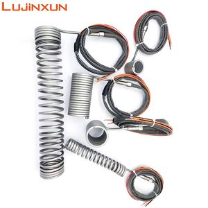 220V Injection Molding Machine Hot Runner Heating Coil Spring Heater 3X3mm Nozzle Dedicated with K Thermocouple