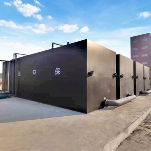 Effluent Wastewater Treatment Plant Aboveground/Underground Containerized Mbr Mbbr Sewage Treatment Plant