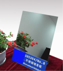 Black Mirror Stainless Steel Sheet (No. 8 & 8K Surface Finish)