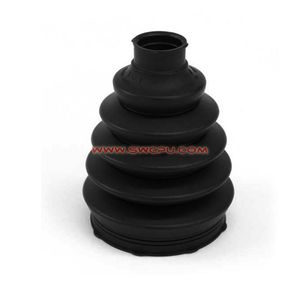 Manufacturing Molding Colored Nitrile Rubber Bellows / Custom Rubber Flexible Bellow