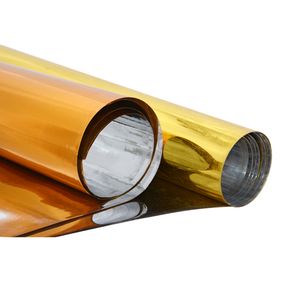 0.4mm Gold Metallized Plastic Pet Sheet for Thermoforming Chocolate Tray