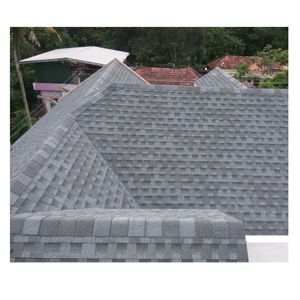 Laminated Asphalt Shingle Roofing Tiles Double Layer Roof Tile Shingle