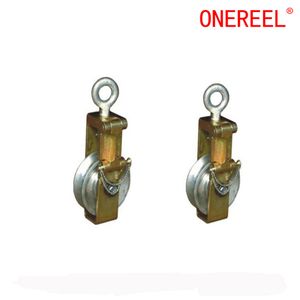 5ton Transmission Line Stringing Tools with Stainless Steel Double Pulley Block