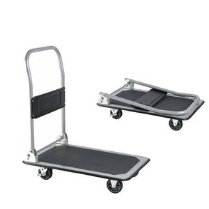 Transport Folding Hand Truck - Heavy Duty Steel Trolley Tc-150pb
