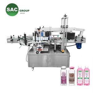Hot Selling Automatic Paging Labeller Packing Label Sticker Labeling Machine for Round Bottle/Jar/Tube/Can