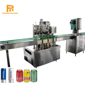 Factory Price Pet / Aluminum / Tin Can Filling Machine/ Canning Line Machine for Soda Carbonated Beverage, Juice, Beer, Energy Drink etc.