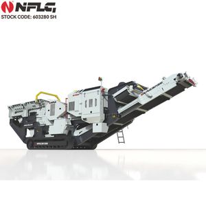 Strong Crushing Power Tracked Mobile Jaw Crusher Used for Quarry