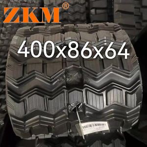 400*86*46mm Rubber Crawler Excavator Skid Steer Rubber Track for Machine Agriculture Equipment