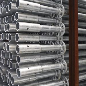 China Construction Equipment Building Material BS1139/En74 Drop Forged Pipe Frame Metal Ringlock Scaffolding System Manufacturer