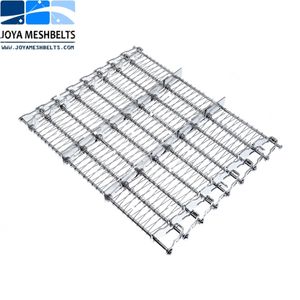 Food Grade Stainless Steel Grid Link Wire Mesh Conveyor Belt for Spiral Freezer
