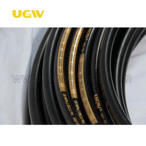 China Factory SAE100 R1 1/2 Inch NBR Rubber Hydraulic Hose