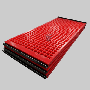 Heavy-Duty New Modular Polyurethane Screen Corrosion Resistant PU Screen Mesh PU Screen panel for Vibrating Equipment in Mining Application