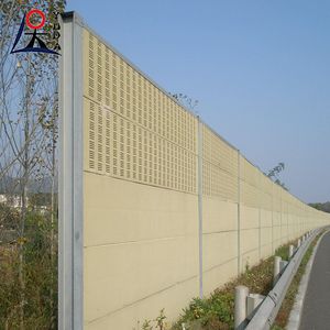 High-Speed Durable Aluminum Highway Sound Barrier Wall