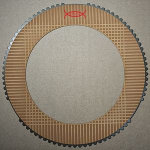 Construction Machinery Parts Paper Based Friction Disc Clutch Friction Plate for Tractor