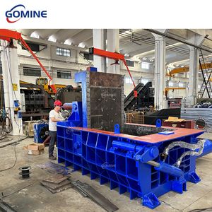Horizontal Scrap Metal Baler Press Industrial 250t Scrap Metal Baler Machine with High Compression Force