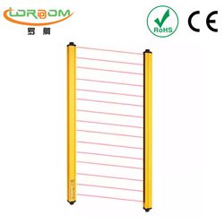 Safety Light Curtain Photoelectric Sensor with Customizable Sensing Distance for Industrial Protection