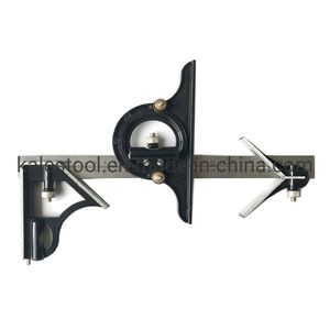 High Quality Aluminium Alloy Multi 12" 300mm Stainless Iron Combination Square