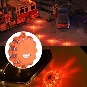 Magnetic IP44 LED Strobe Warning Beacon Light for Car Roadside Emergency Safety