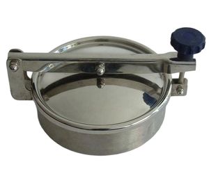 Quick Release Lever Cam Lock Manhole with Sight Glass Window