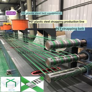 High-Efficiency 9-32mm Pet Plastic Steel Belt Production Line for Stable Quality