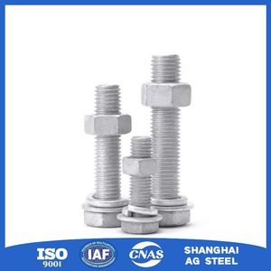 High Strength Grade 8.8 Hex Bolt M16 for Machinery and Heavy Equipment Assembly