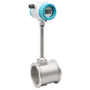 High Pressure Flange Clamped Vortex Flowmeter for Steam, Compressed Air and Liquid