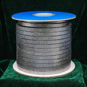 Inconel Wire Reinforced Flexible Expanded Graphite Braided Packing Ring
