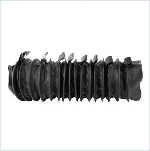 Durable Round Bellows Cover Cylinder Protector, IP68 Rated Complete Seal for CNC Machinery and Laser Cutting Systems
