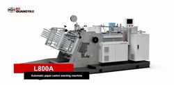 L 800A Automatic Paper Carton, Food Box, Lunch Box Forming Machine