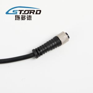 Sensor Industrial Socket, Straight Hole Socket Connecting Plug Cable M8 Rk01-1-3