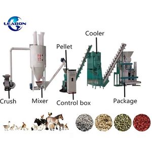 1000kg/H Feed Pellet Mill Line Poultry Feed Pellet Mill Machine