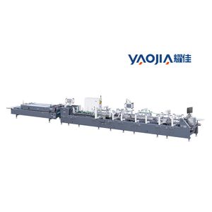 Yaojia Yjb-900f Paper Box Folder Gluing Machine Folder Gluer